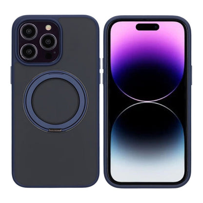 iPhone 14 Pro Max Mobilskal med Magsafe Stativ - Blå