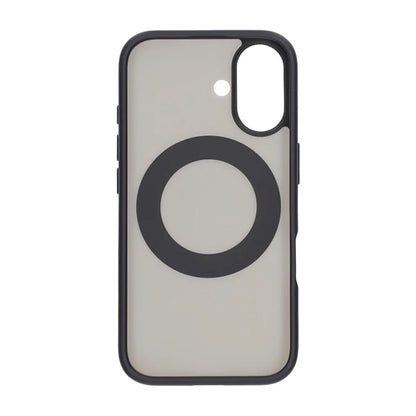 Matte case 360 ​​rotating bracket Mobile Phone Case For iPhone 16 Black