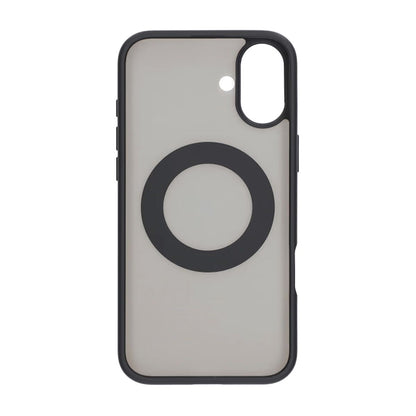Matte case 360 ​​rotating bracket Mobile Phone Case For iPhone 16 Plus Black