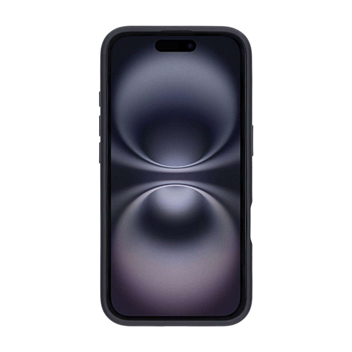Matte case 360 ​​rotating bracket Mobile Phone Case For iPhone 16 Pro Max Black