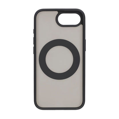 Matte case 360 ​​rotating bracket Mobile Phone Case For iPhone 16E Black