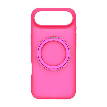 Mobilskal Roterande Magnet Stativ för iPhone Air - Röd