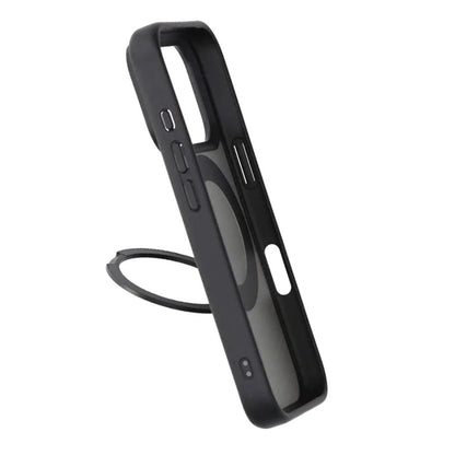 Matte Case 360 rotating bracket Mobile Phone Case For iPhone 17 Pro Black