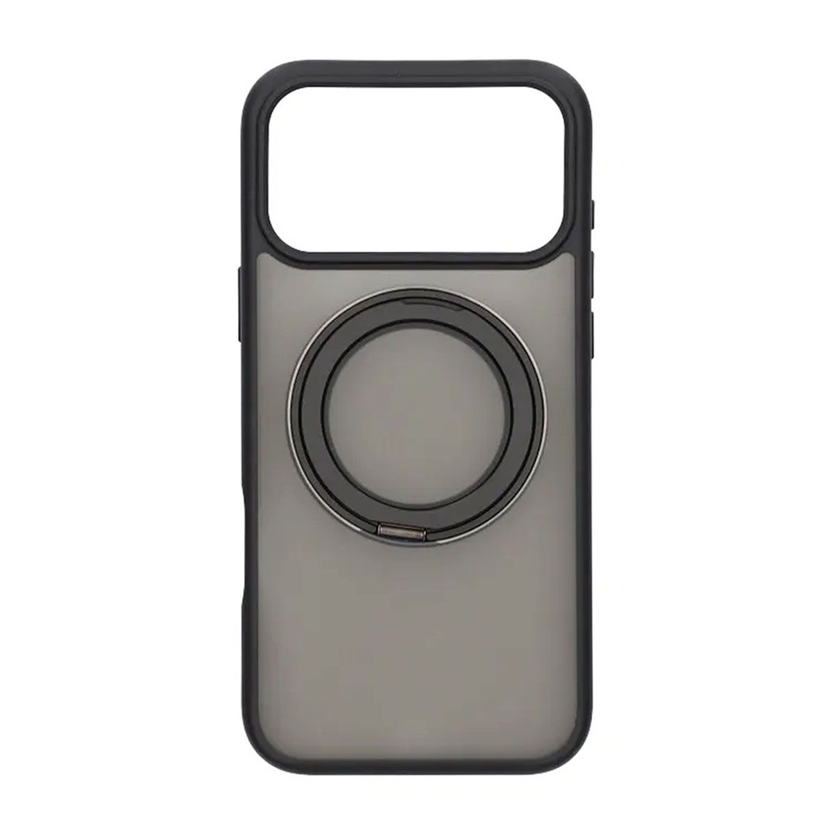 Matte Case 360 rotating bracket Mobile Phone Case For iPhone 17 Pro Max Black