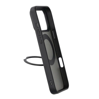 Matte Case 360 rotating bracket Mobile Phone Case For iPhone 17 Pro Max Black