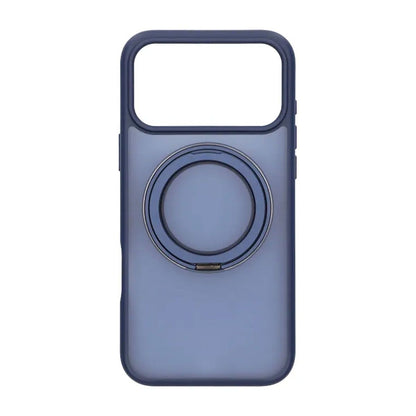 Mobilskal Roterande Magnet Stativ för iPhone 17 Pro Max - Blå