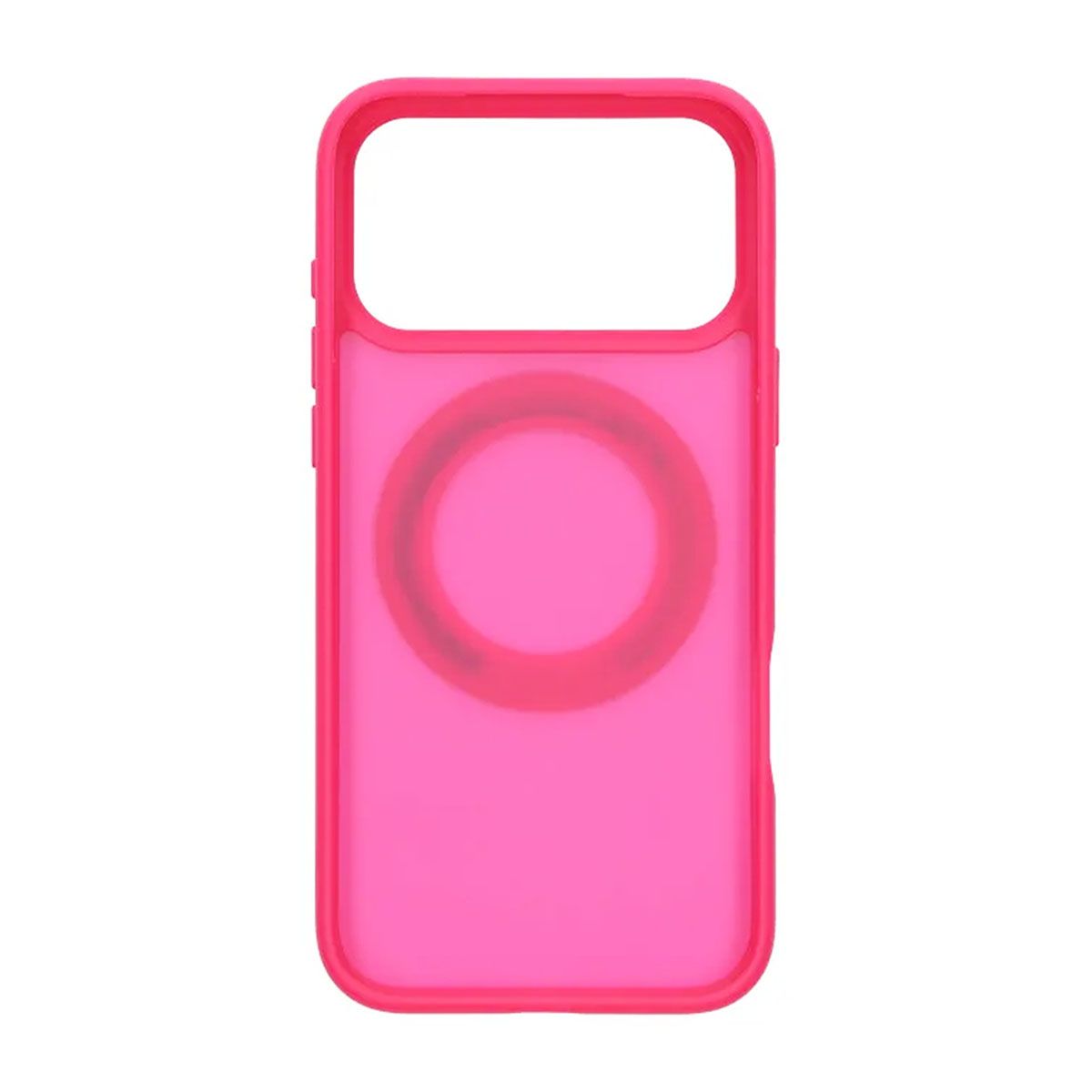 Mobilskal Roterande Magnet Stativ för iPhone 17 Pro Max - Röd