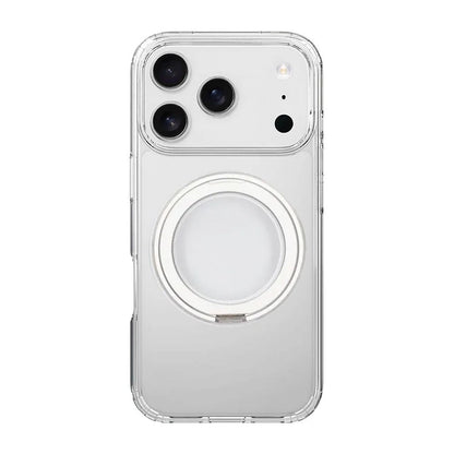 Mobilskal Roterande Magnet Stativ för iPhone 17 Pro - Klar