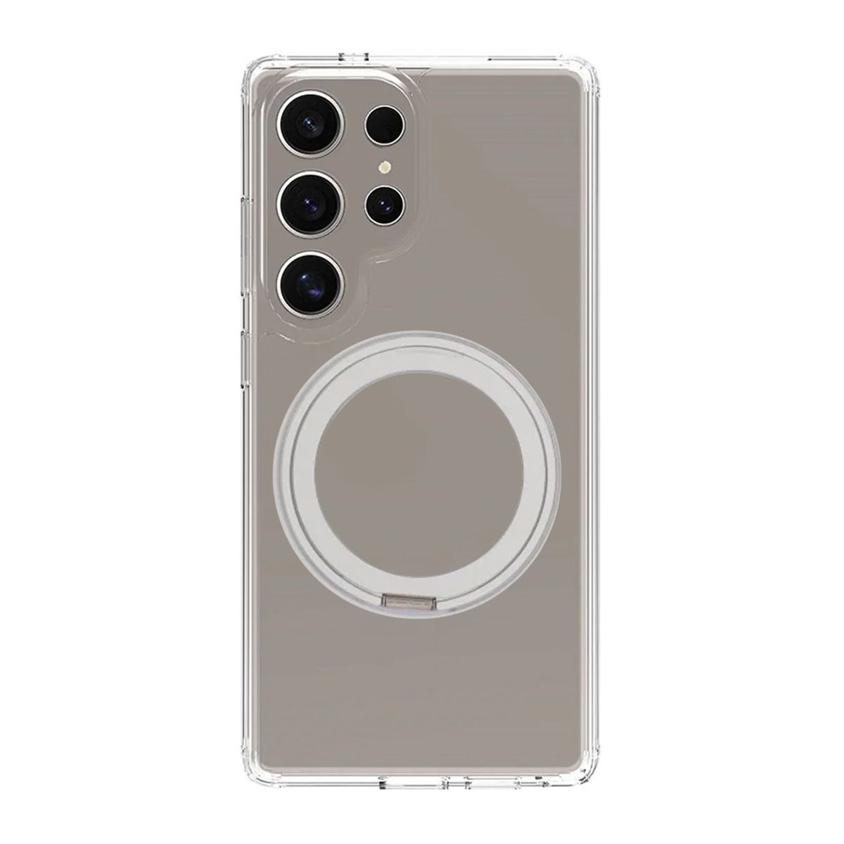 Matte case 360 rotating bracket Mobile Phone Case For Samsung S26 Ultra transparent