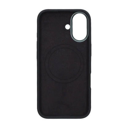 Metal Eagle Eye Liquid Magnetic Silicone Case iPhone 17 Black