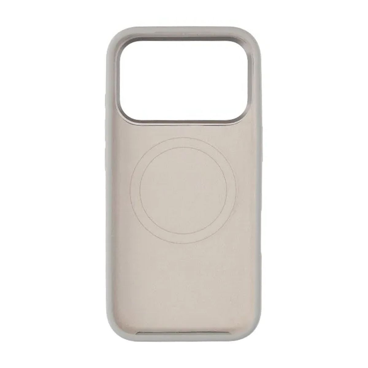 Mobilskal Silikon med Kamera Metallram för iPhone 17 Pro - Grå