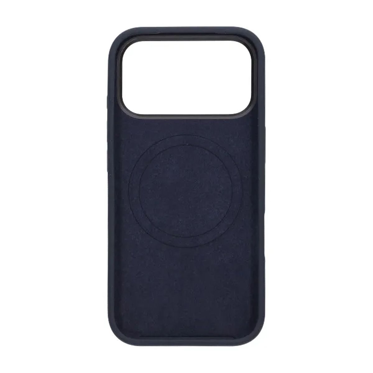 Mobile Case Silicone with Camera Metal Frame for iPhone 17 Pro Max - Blue
