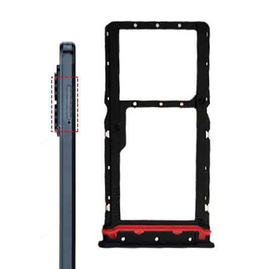 Motorola Moto G84 5G Simkortshållare - Svart