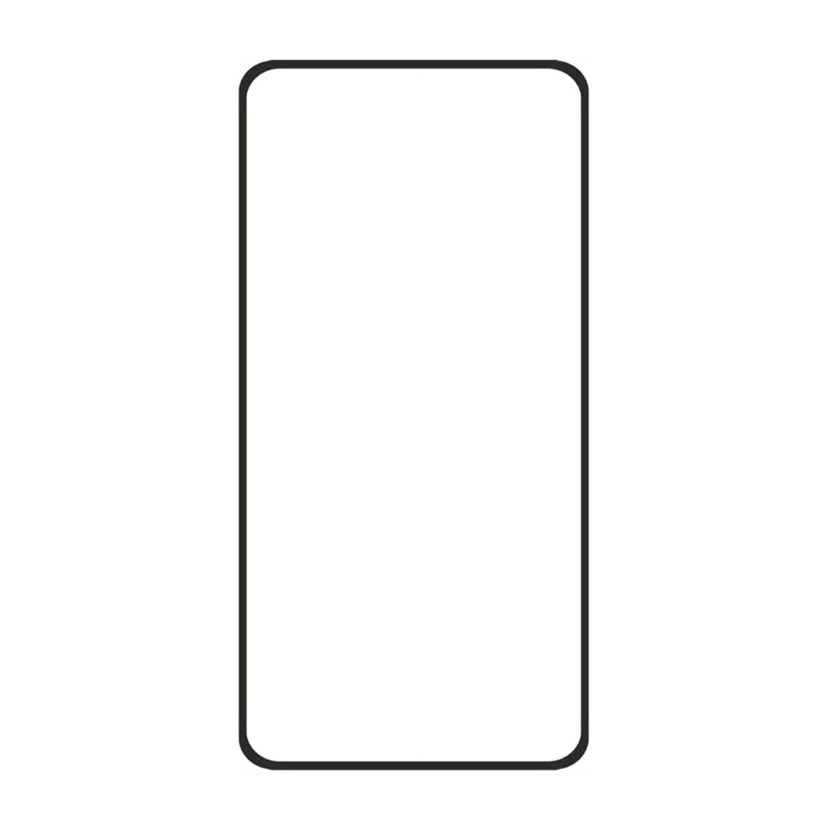 Motorola Moto G54 5G Full Cover Tempered Glass Screen Protector Black