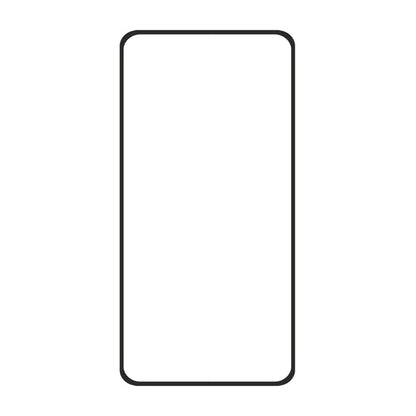 Motorola Moto G54 5G Full Cover Tempered Glass Screen Protector Black