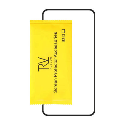 Motorola Moto G54 5G Full Cover Tempered Glass Screen Protector Black