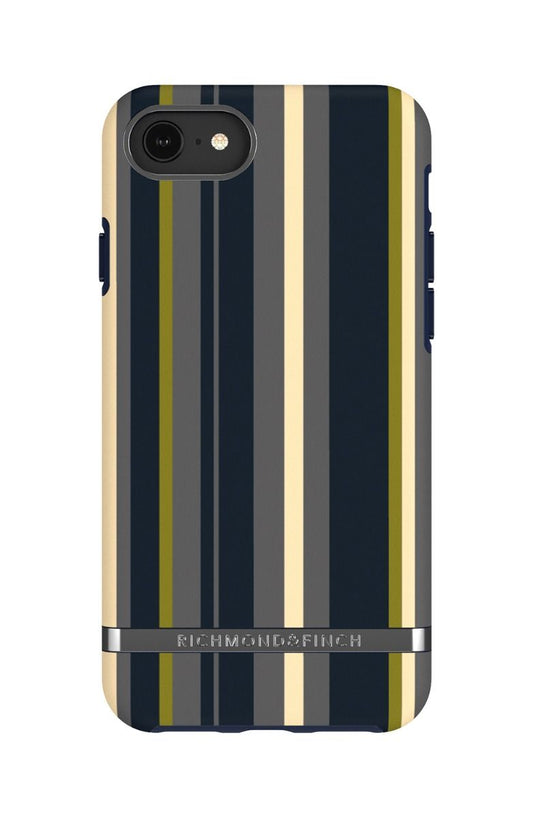 Richmond and Finch Navy Stripes iPhone 6/7/8