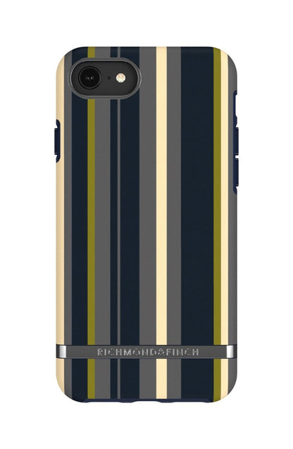 Richmond and Finch Navy Stripes iPhone 6/7/8