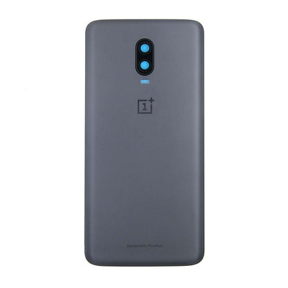 OnePlus 6T Baksida/Batterilucka - Midnatt Svart