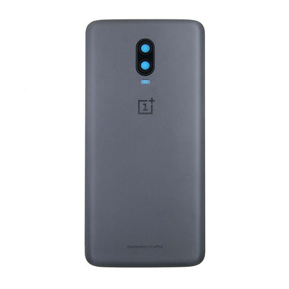 OnePlus 6T Baksida/Batterilucka - Midnatt Svart