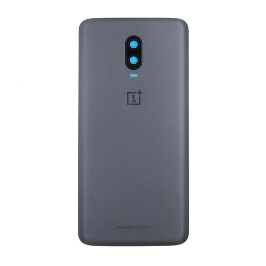 OnePlus 6T Baksida/Batterilucka - Midnatt Svart