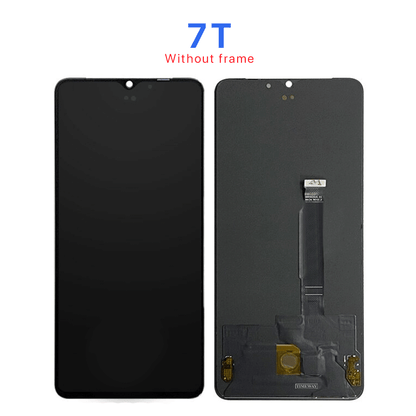 OnePlus 7T Skärm/Display - Svart