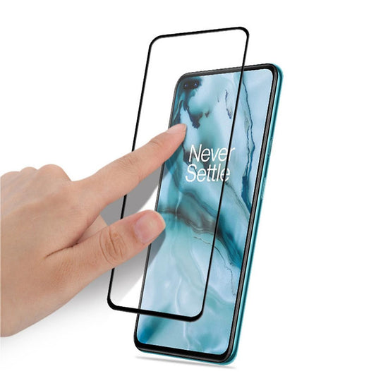 Skärmskydd OnePlus Nord N10 5G - 3D Härdat Glas Svart