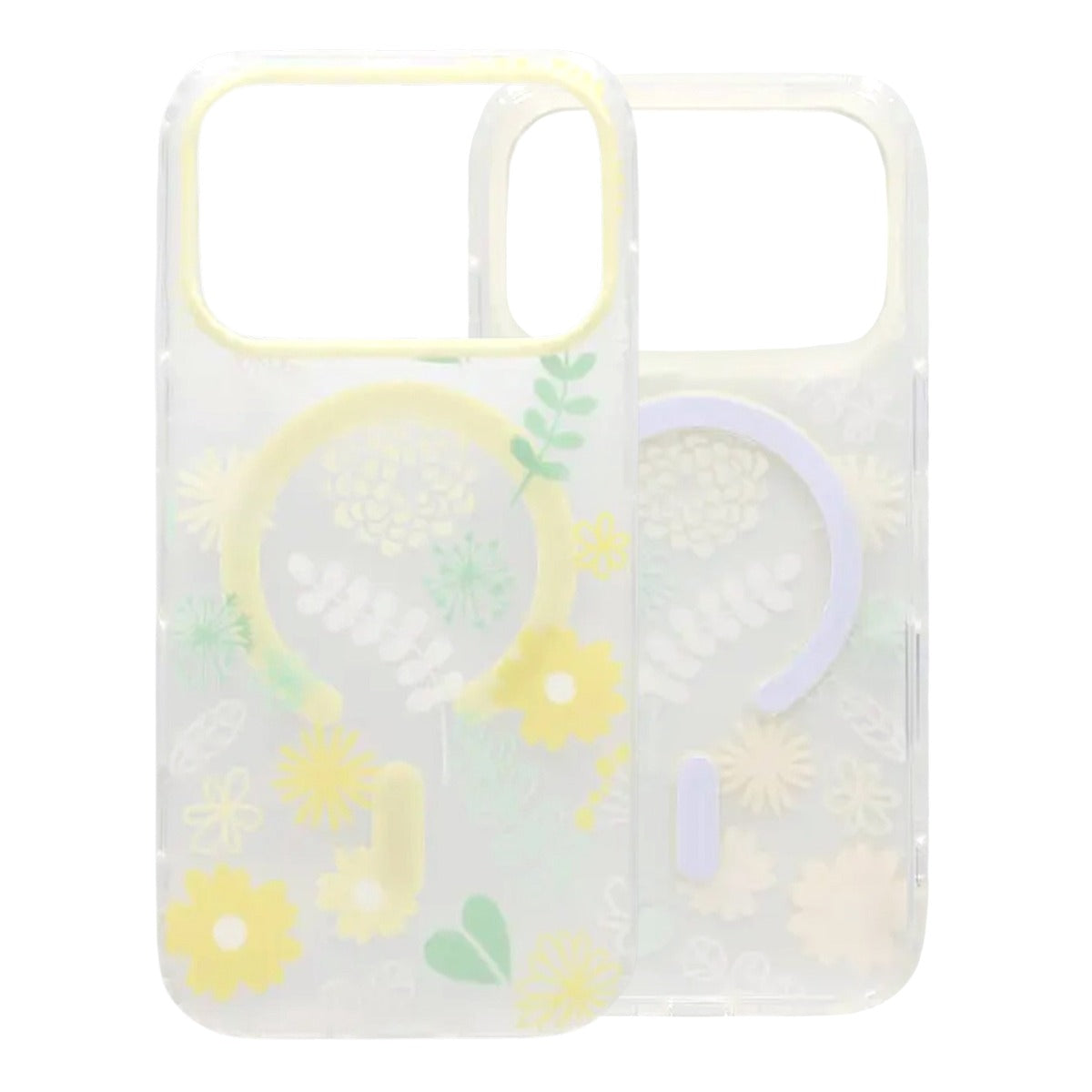 Painted Floral Matte Magnetic Case For iPhone 17 Pro Max - H6
