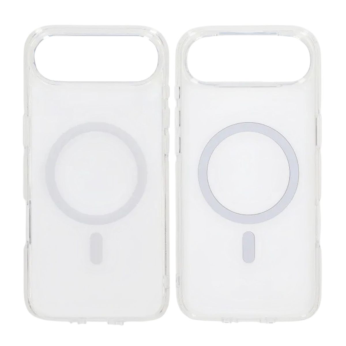 Mobilskal TPU med Magsafe för iPhone Air - Vit/Transparent