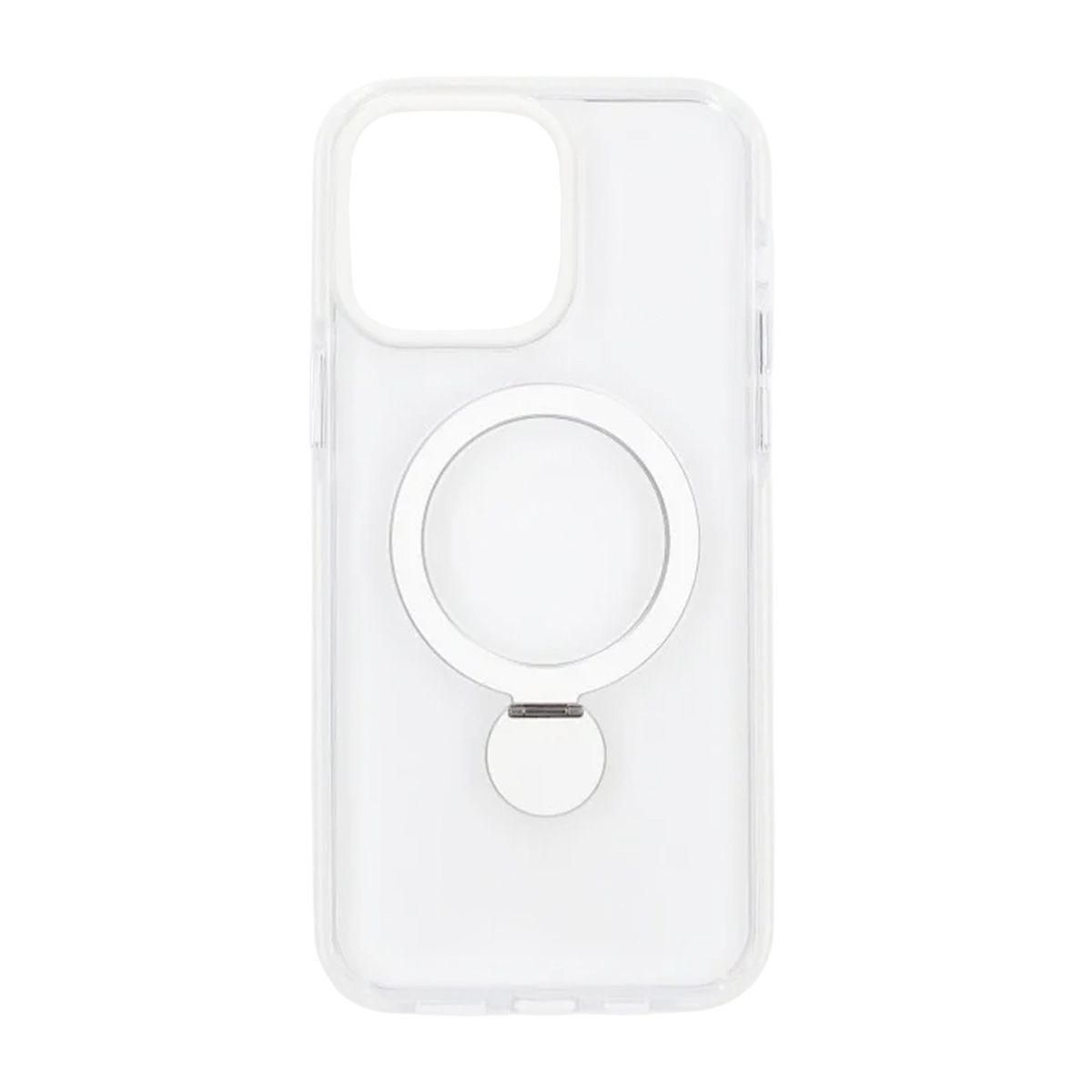 Pindun 360°Rotating Stand Magnetic Case For iPhone 14 Pro Max White