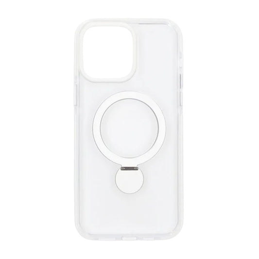 Pindun 360°Rotating Stand Magnetic Case For iPhone 14 Pro Max White