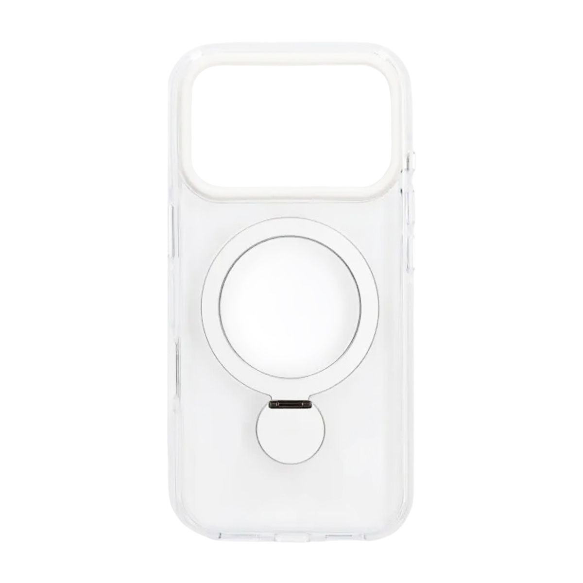 Pindun 360°Rotating Stand Magnetic Case For iPhone 17 Pro Max White