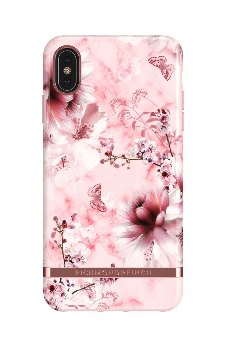 Richmond and Finch Pink Marble Floral iPhone XS Max