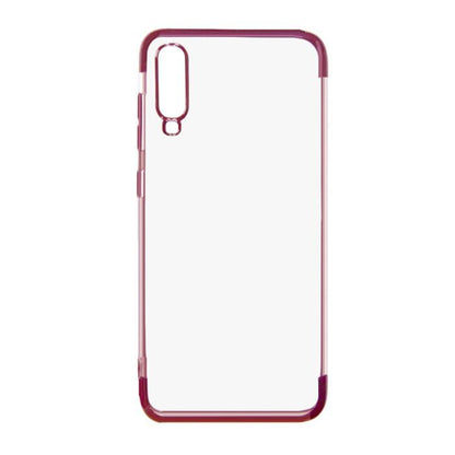 Stöttåligt Mobilskal Samsung A70 - Pläterad Roséguld