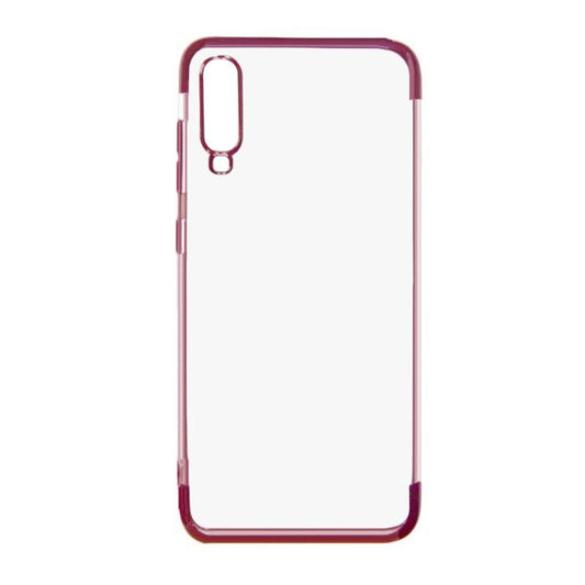Stöttåligt Mobilskal Samsung A70 - Pläterad Roséguld