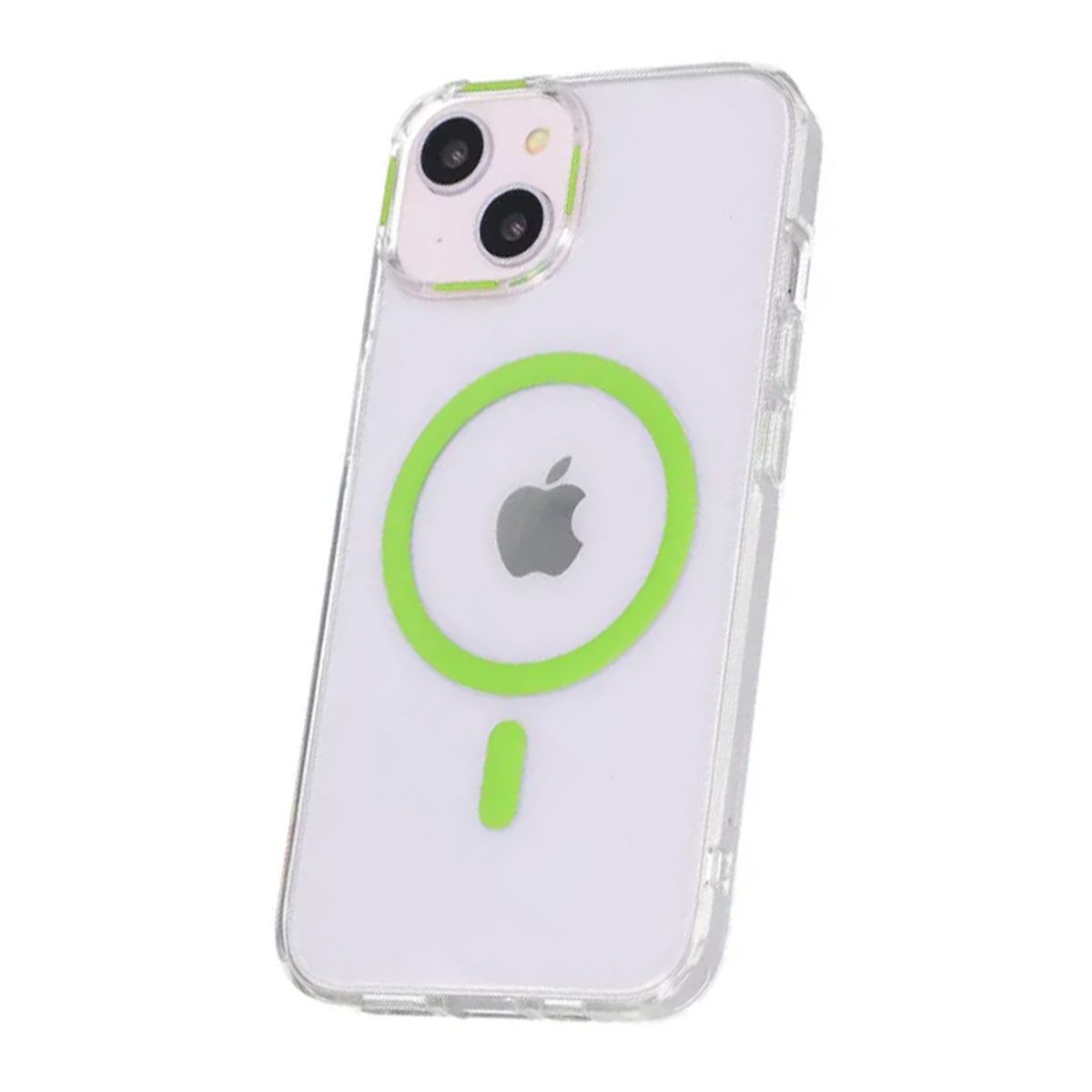 Mobile Case Shockproof with Magsafe for iPhone 13 and 14 - Green