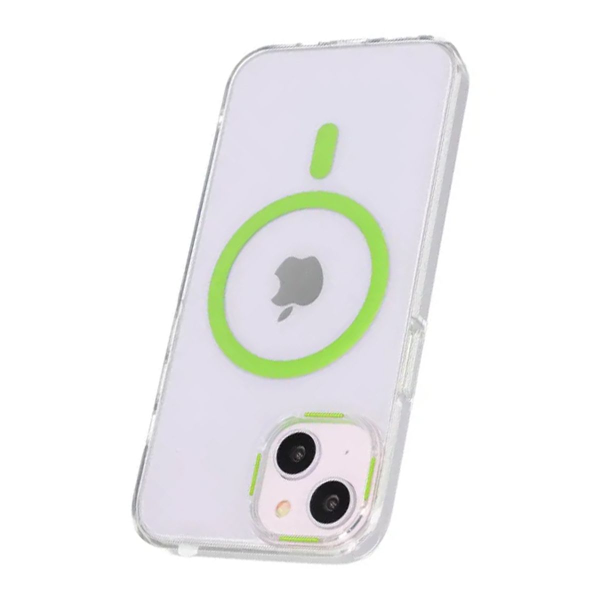 Mobile Case Shockproof with Magsafe for iPhone 13 and 14 - Green