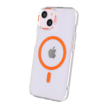 iPhone 15 Stöttålig Mobilskal med Magsafe - Orange