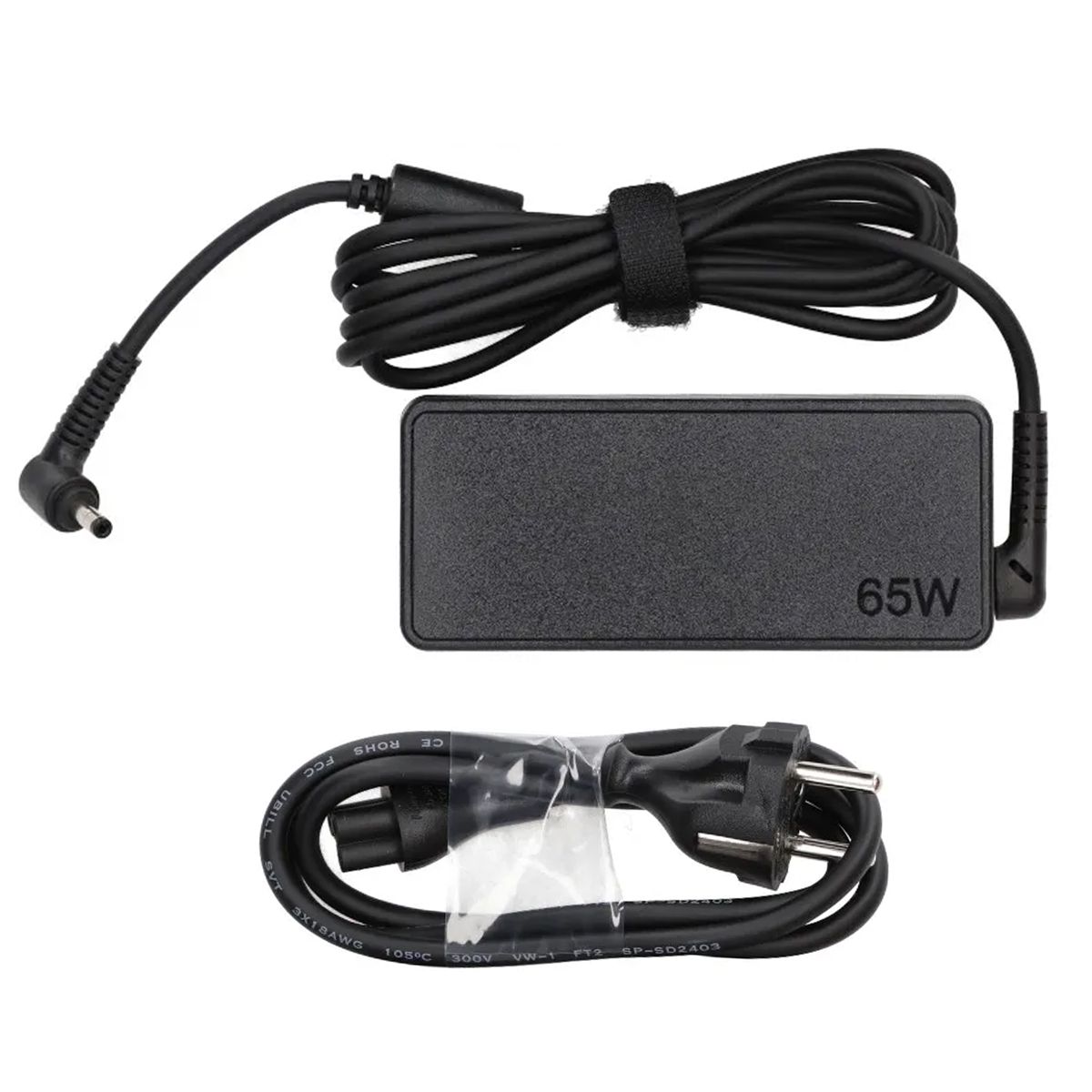 Nätadapter Laddare för Lenovo 65W 20V 4,0×1,7 mm