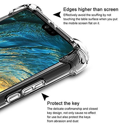 Stöttåligt Mobilskal Huawei Nova 3 - Transparent