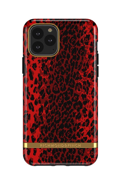 Richmond and Finch Red Leopard iPhone 11 Pro