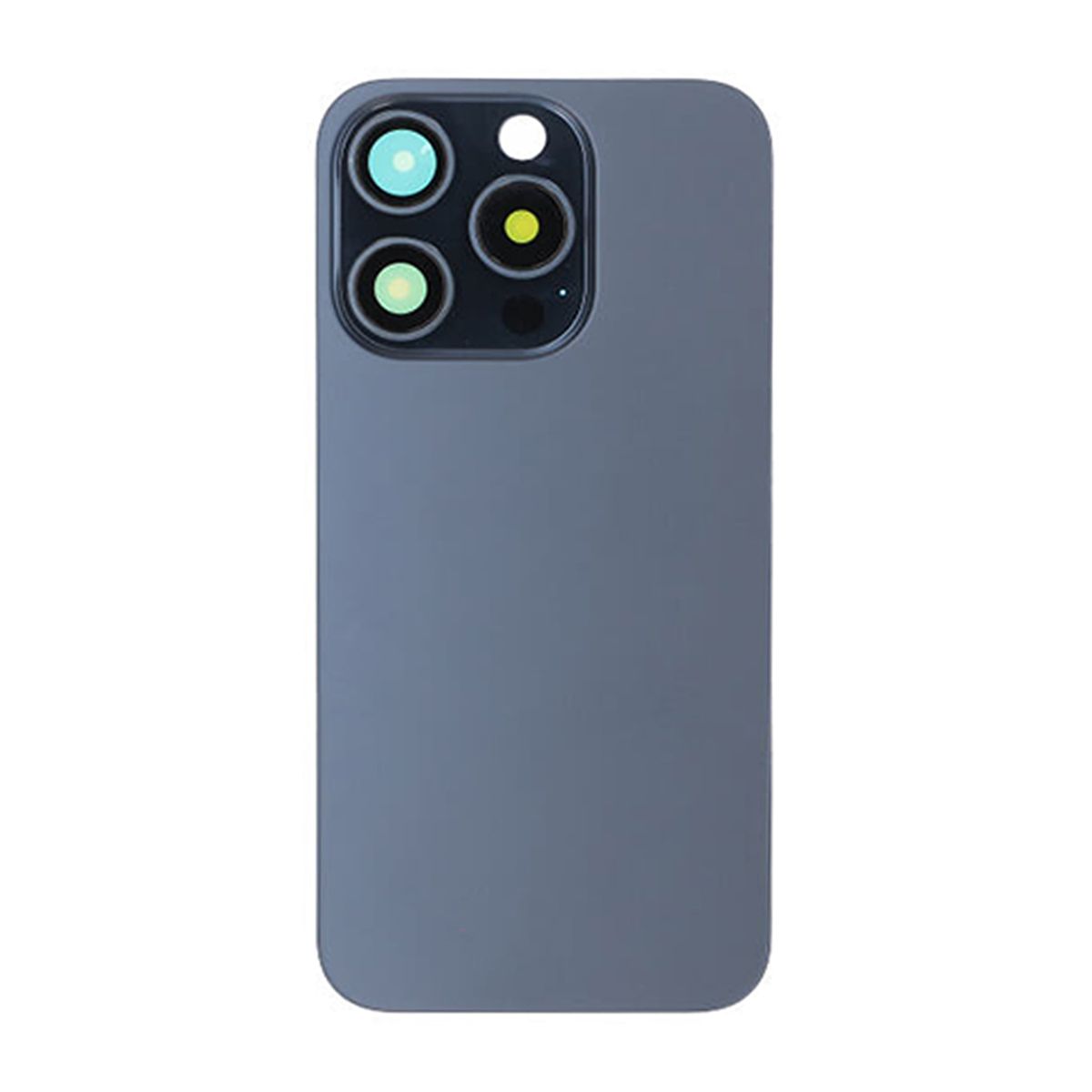 iPhone 15 Pro Baksida Glas med Magsafe Magnet - Blå