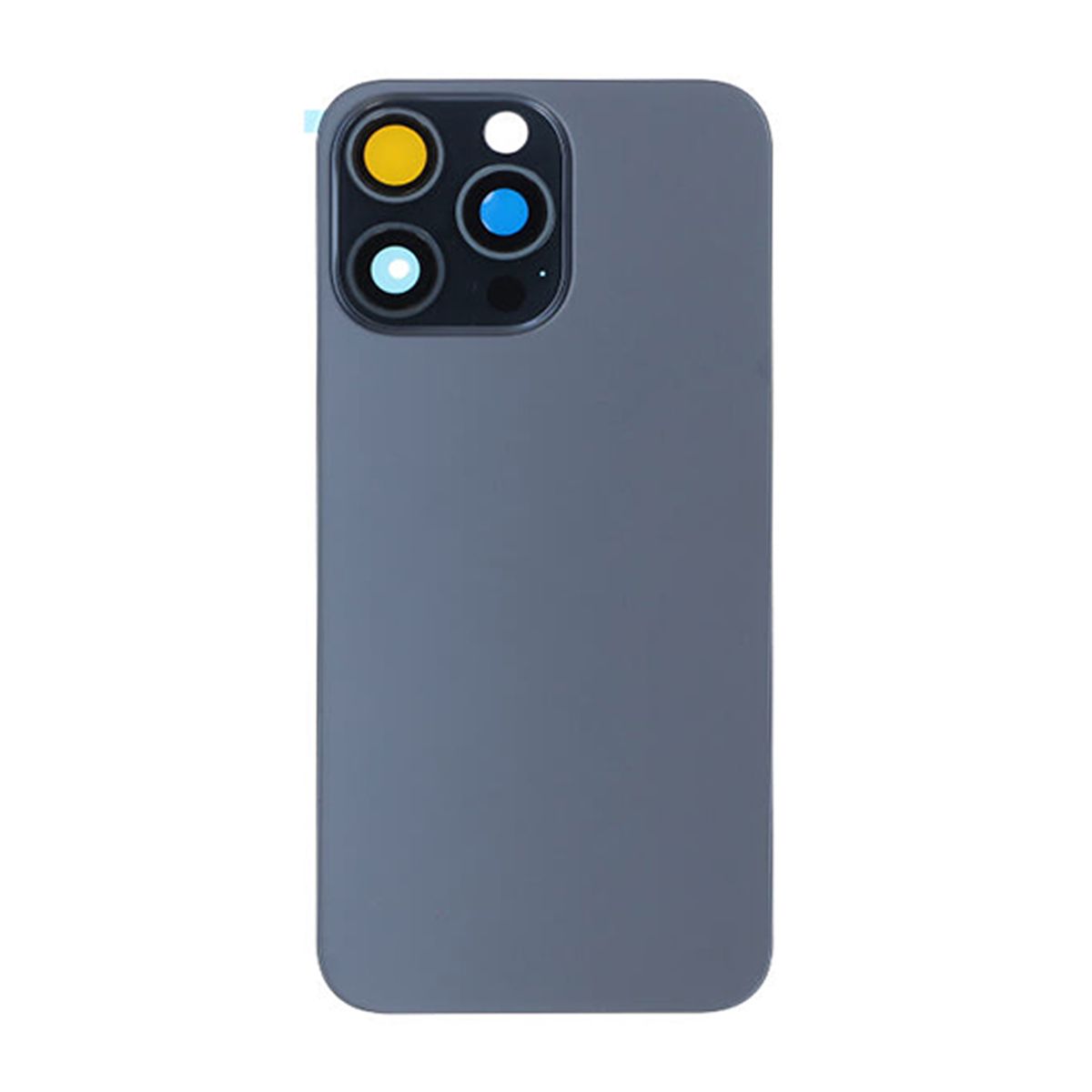 Replacement For iPhone 15 Pro Max Back Glass Panel With Magsafe Magnet-Blue