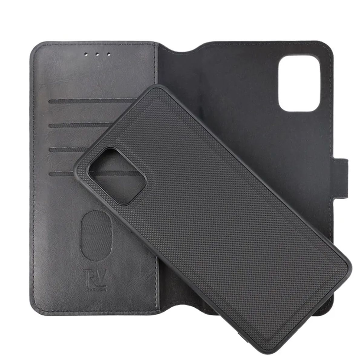 Samsung Galaxy A51 Plånboksfodral Magnet Rvelon - Svart