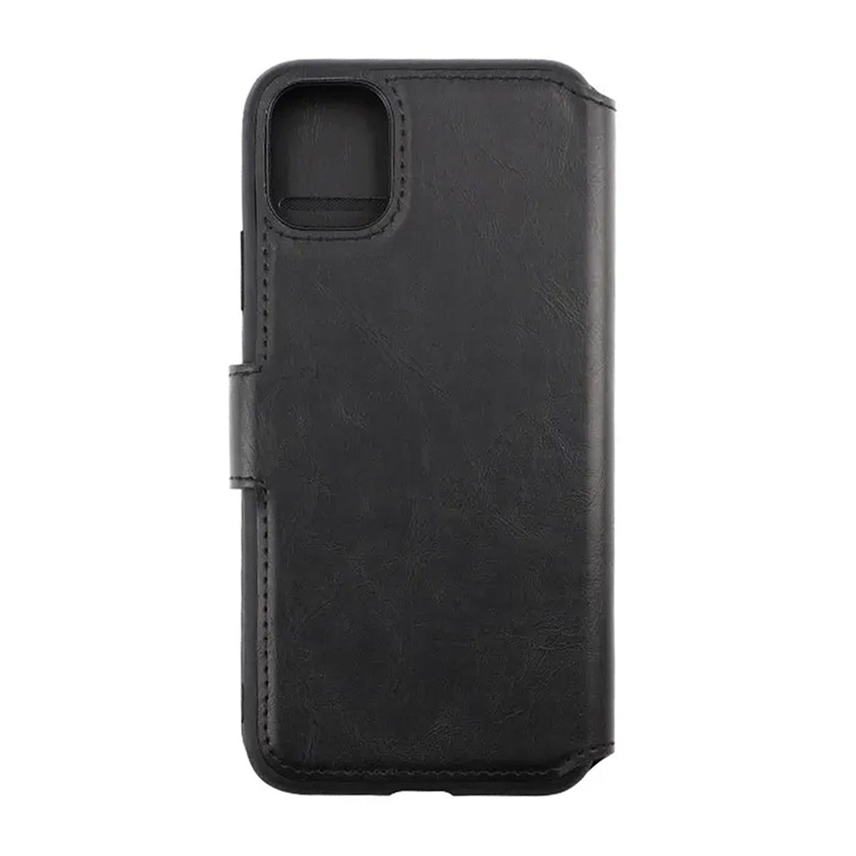 RV Flip Stand TPU Leather Wallet Case Black for Apple iPhone 11 High Quality