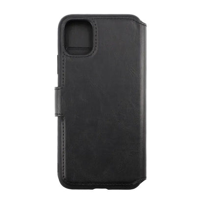 RV Flip Stand TPU Leather Wallet Case Black for Apple iPhone 11 High Quality