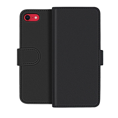 RV iPhone 7/8/SE 2020 FliP Magnetic FliP Stand TPU+PC Leather Case Black