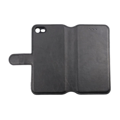 RV iPhone 7/8/SE 2020 FliP Magnetic FliP Stand TPU+PC Leather Case Black