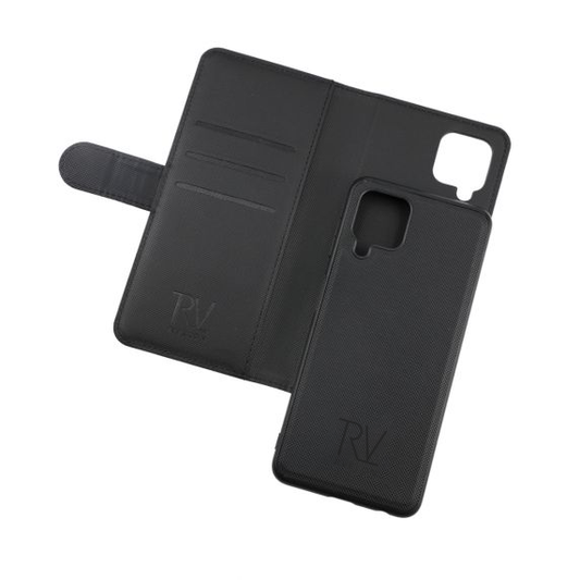 Samsung Galaxy A22 4G Wallet Case Magnet Rvelon - Black