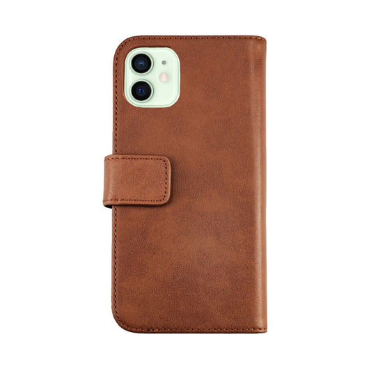 RV Leather Wallet Case - iPhone 11 - Brown